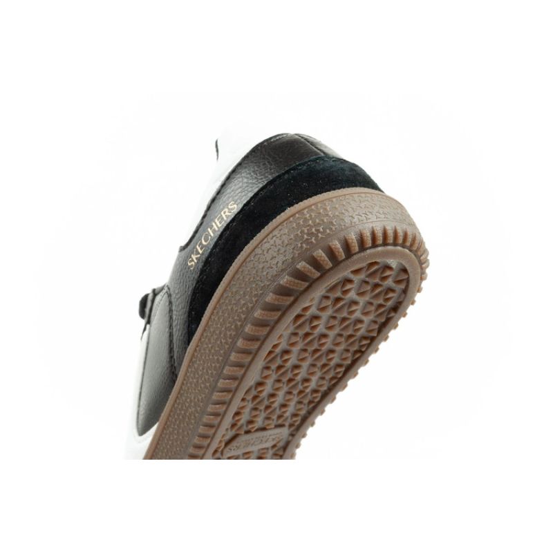 Skechers Kickoff women's sports shoes sneakers black leather Skechers