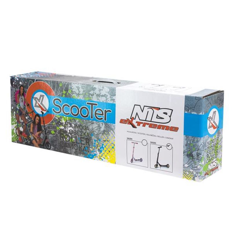 Nils Extreme HA205D Pink PU 205MM scooter