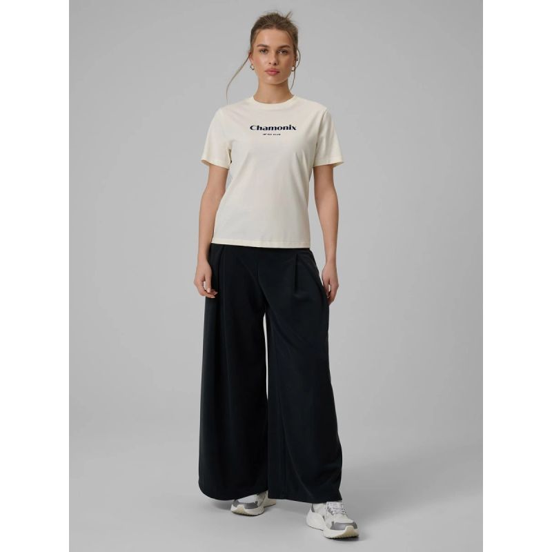 Women's loose T-shirt with print 4F 4FRAW25TTSHF3409-12S 4f
