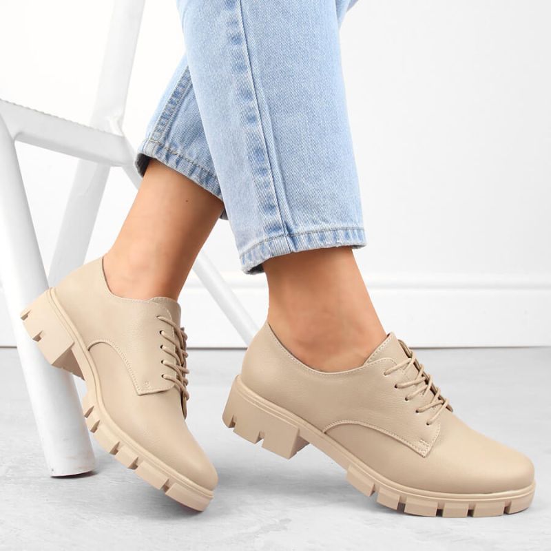 M.Daszyński W SAN33C beige shoes Fashion/Footwear Your Sports Performance