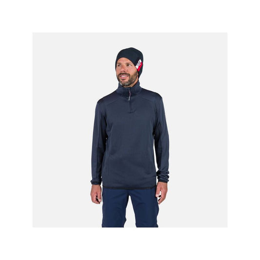 Rossignol Diretta Fleece Hz Navy Blue Sweatshirt Rossignol