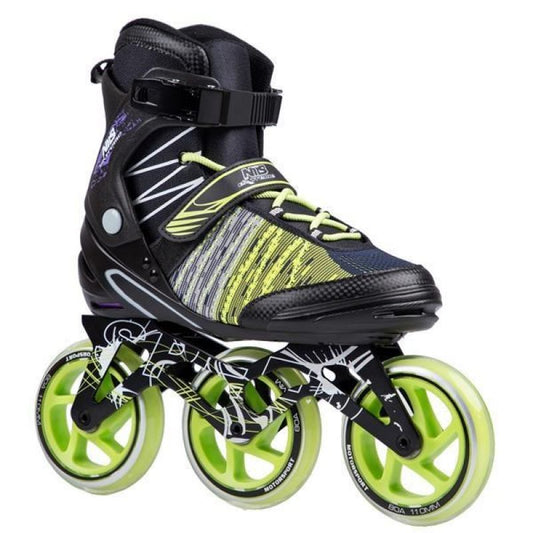 NILS Extreme NA1206 roller skates black and green size 40 Skating/Rolki, wrotki Your Sports Performance