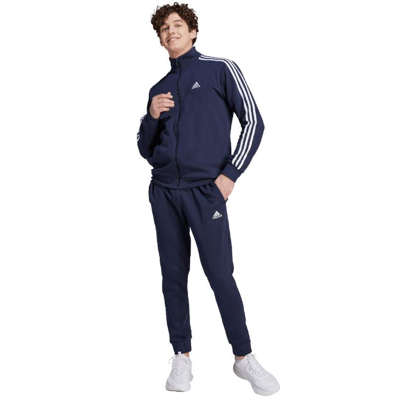 adidas Basic 3-Stripes Fleece M tracksuit IJ6064 Clothing/Lifestyle Adidas