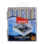 MAXELL Alkaline battery LR6, VALUE BOX, 24 pcs. Baterie, akumulatorki i ładowarki/Baterie Your Sports Performance