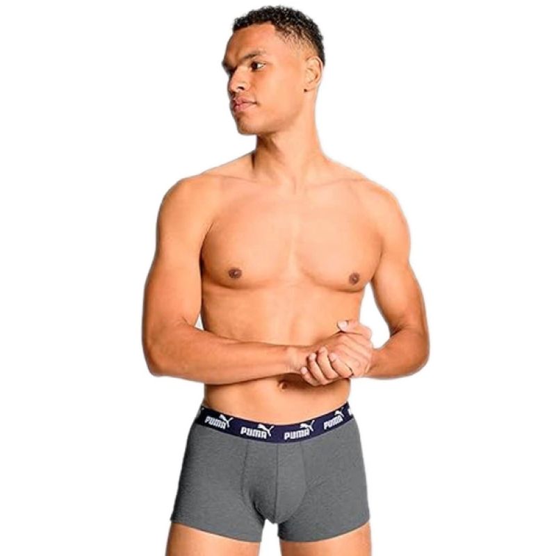 Puma men's boxer briefs 2-Pack red gray comfortable cotton Clothing Your Sports Performance