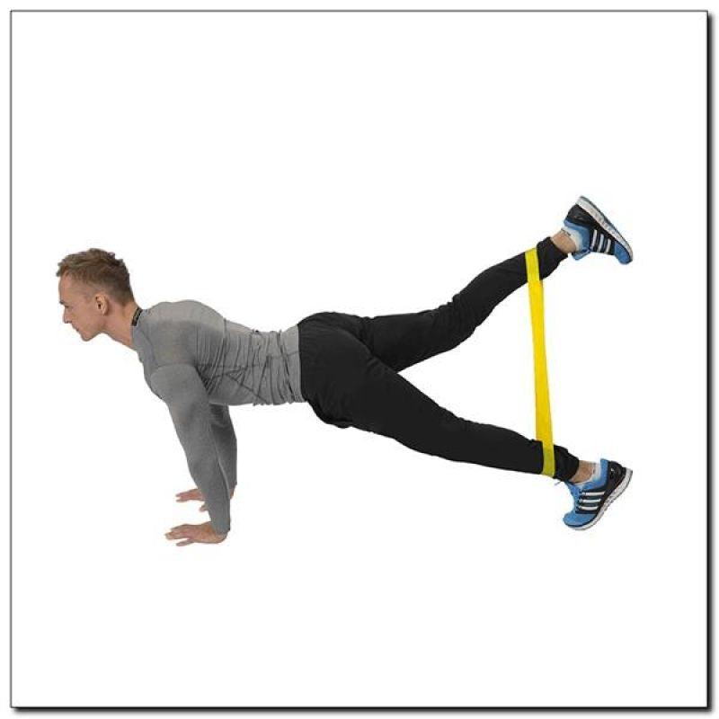 Exercise rubber HMS GU04 YELLOW 0.4 x 50 x 500 MM 17-33-010 Accessories/Training equipment Your Sports Performance