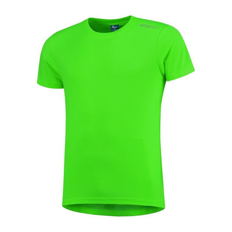 Rogelli PROMOTION T-shirt fluor-green 3XL Clothing Your Sports Performance