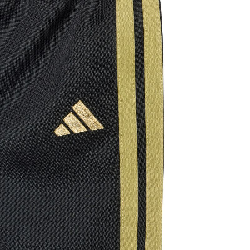 adidas Essentials Climacool Kids Tracksuit Black and Gold JC8857 Clothing Your Sports Performance
