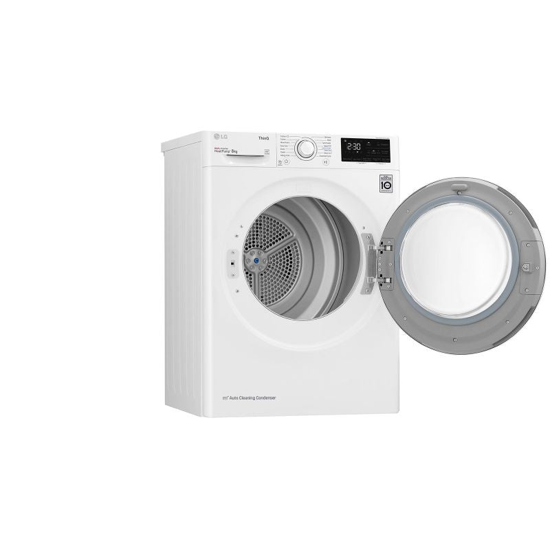 LG RH80V3AV6N Freestanding Front Loading Tumble Dryer 8kg A++ White AGD - Produkty/Pralki wolnostojące Your Sports Performance