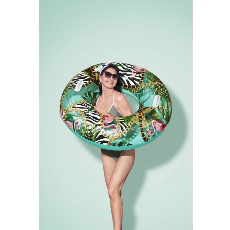 Bestway Floral Fantasty swimming ring 114 cm 36302 8318 Accessories/Swimming accessories/Motylki, Pływaczki, Kółka, Piłki, Pontony Your Sports Performance