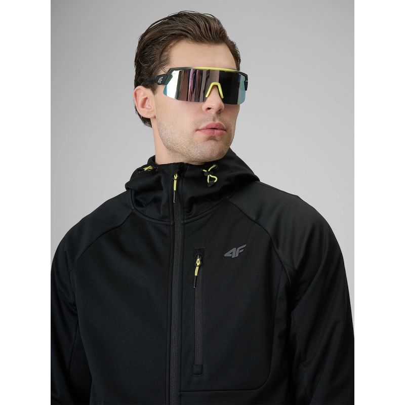 Men's windproof softshell jacket with 5000 membrane 4F 4FRSS26TSOFM625-20S