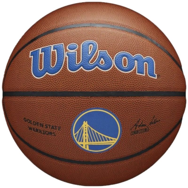 Ball Wilson Team Alliance Golden State Warriors Ball WTB3100XBGOL Accessories/Balls/Basketball Your Sports Performance