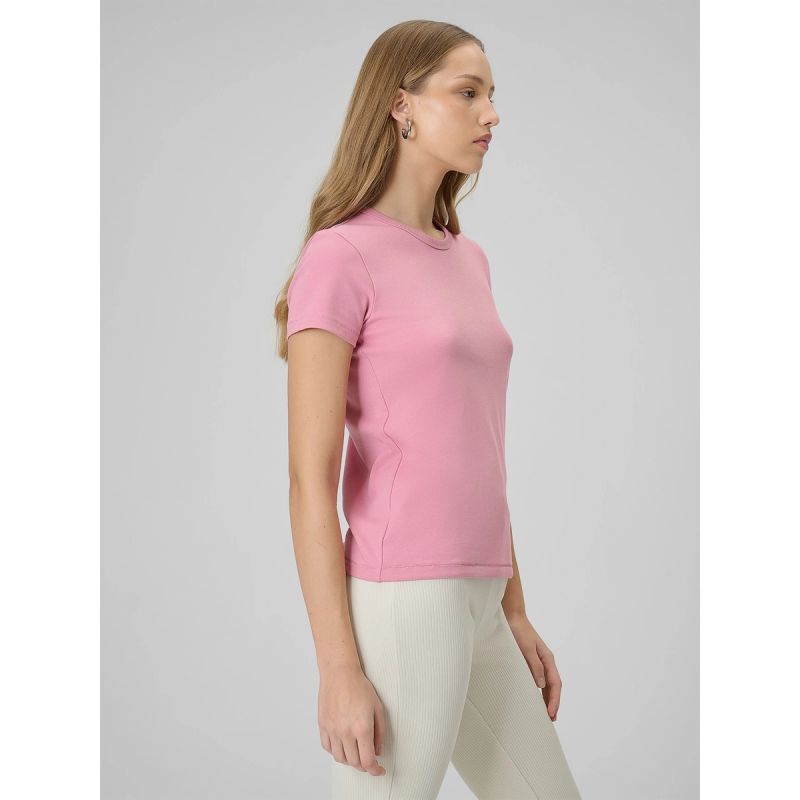 Women's slim plain T-shirt 4F 4FRAW25TTSHF3623-56S 4f