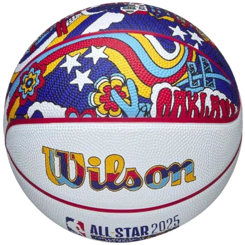 Wilson 2025 NBA All Star Mini Ball Basketball WZ3020201XB Accessories/Balls/Basketball Your Sports Performance