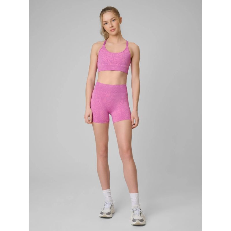 Women's seamless training shorts 4F 4FRSS26TFSTF133-54A