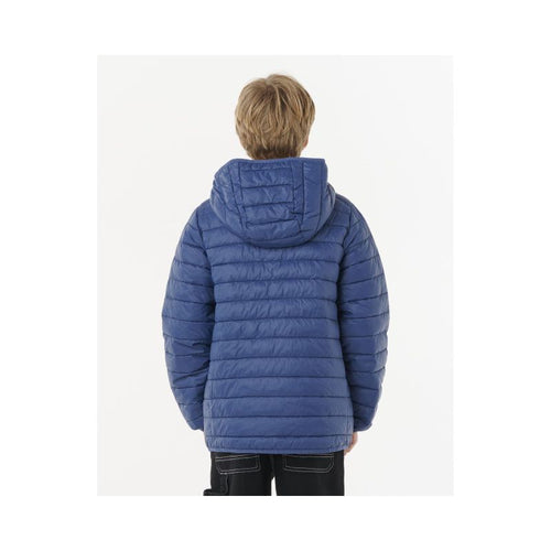 RIP CURL ANTI SERIES SEARCH PUFFER -BOY jacket navy blue