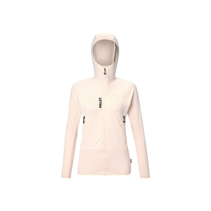 MILLET Fusion Grid Hoodie in Light Pink
