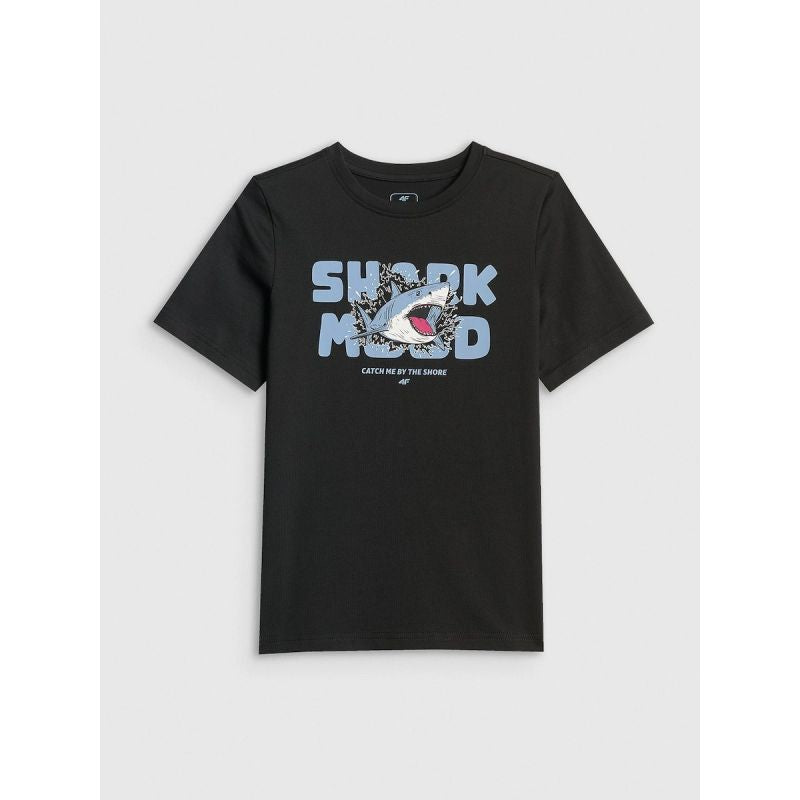 Boy's cotton T-shirt 4F 4FJRSS26TTSHM3902-20S