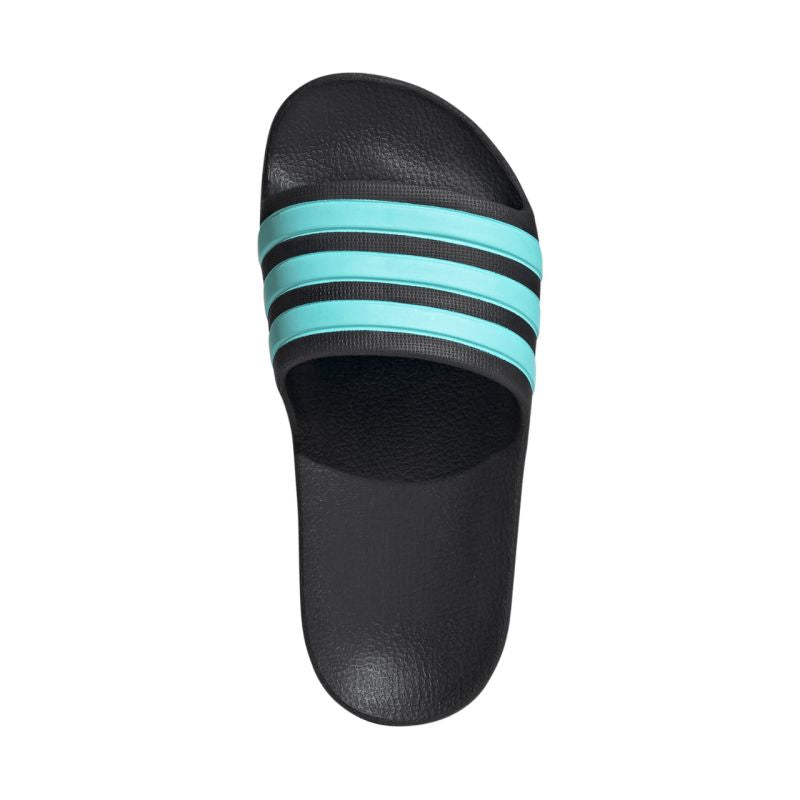 Adidas Adilette Aqua Slides children's flip-flops black and blue JS2497