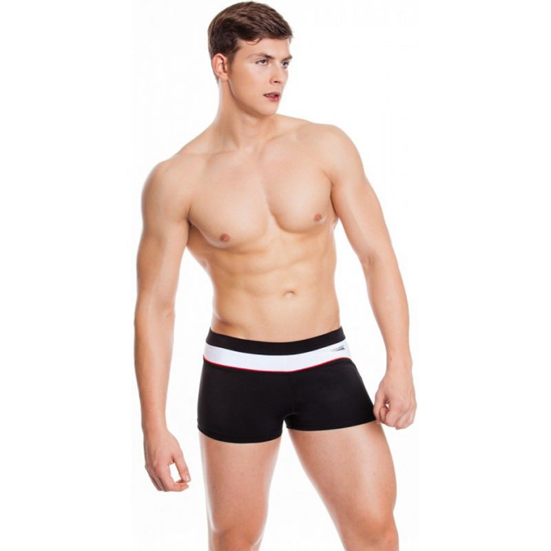 Aqua-Speed Grant M men's swimming shorts black and white 15 410 Clothing/Swimming/Aqua-Speed Your Sports Performance