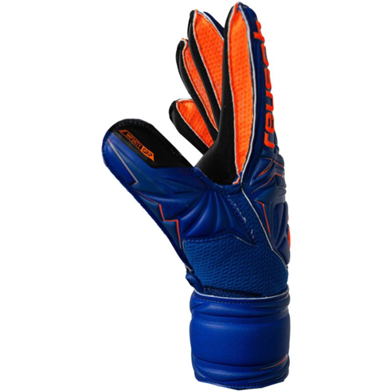 Reusch Attrakt Infinity Finger Support Junior Gloves 56 72 710 4127 Reusch