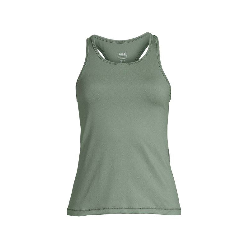 CASALL Essential Racerback dusty green sports shirt Import z PMSport Your Sports Performance