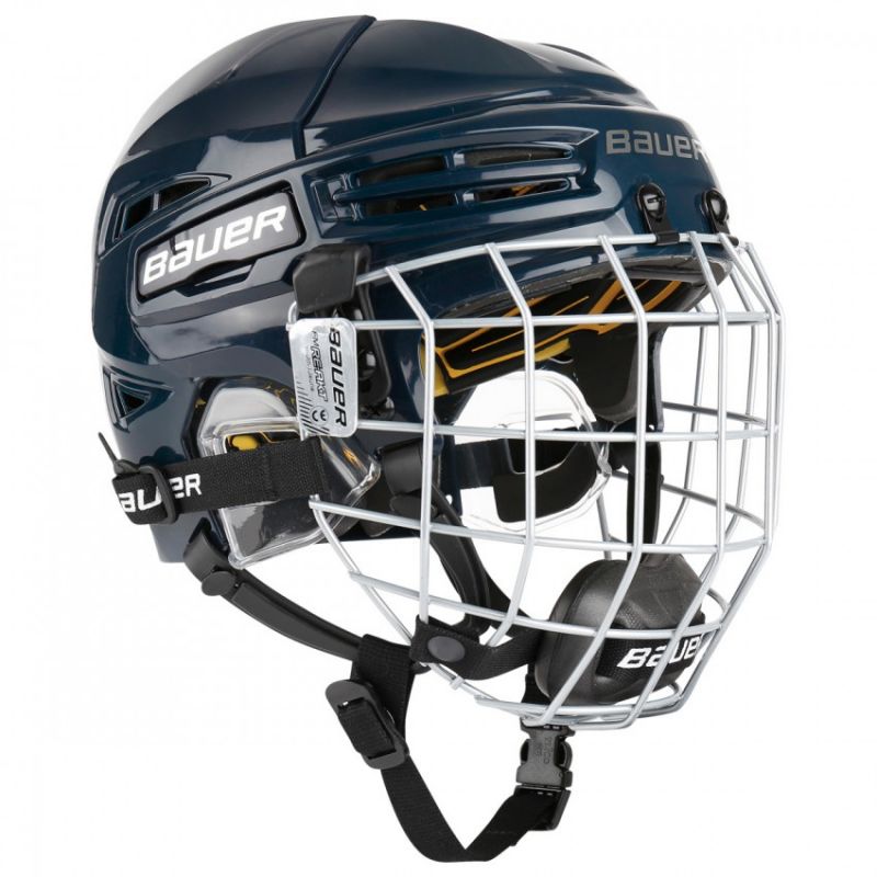 Bauer Re-akt 100 Yth Combo Hockey Helmet