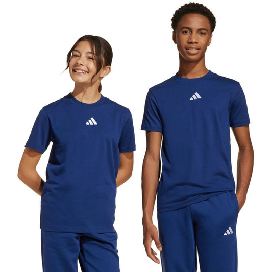 adidas Essentials Tee 160 Navy Blue Kids T-shirt JY0613 In preparation Adidas