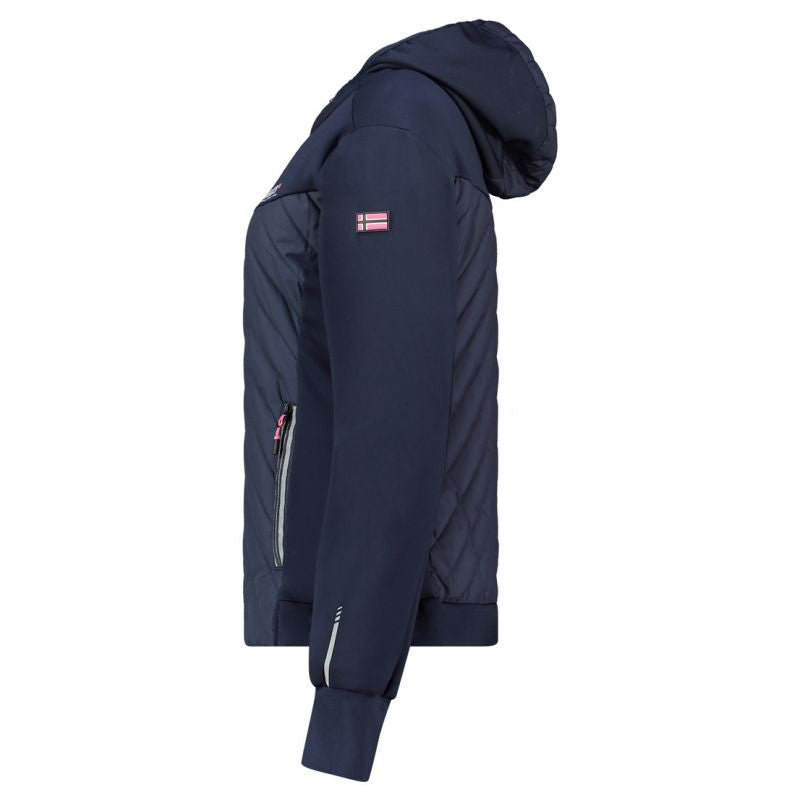 Geographical Norway Softshell TRIANGLE NAVY / PINK DB LADY 024 (WY3257F/GN/Navy / Pink) In preparation Your Sports Performance
