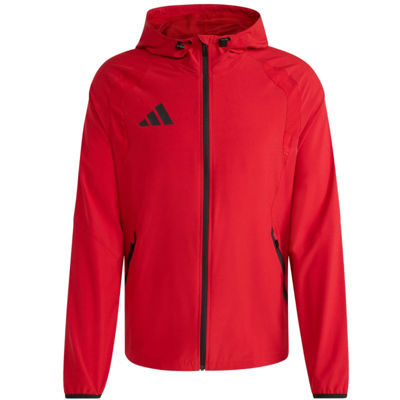 Men's adidas Tiro 26 Travel Windbreaker Jacket Red KD3337