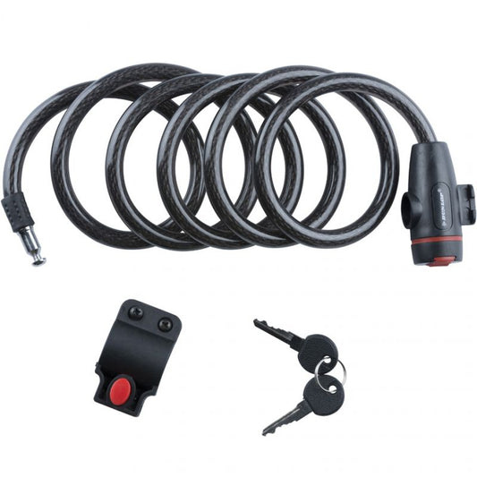 Dunlop spiral cable lock 12 mm ST 56376 Accessories/Bicycle/Akcesoria rowerowe Your Sports Performance