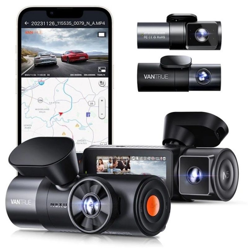 Vantrue N5 Nexus 5 dashcam Elektronika i akcesoria/Rejestratory jazdy Your Sports Performance