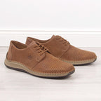 Rieker M RKR528 brown openwork leather shoes Footwear/Lifestyle Your Sports Performance