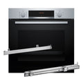 Oven BOSCH HBA514BS3 + Telescopic guides 1 level BOSCH HEZ538000 AGD - Produkty/Piekarniki do zabudowy Your Sports Performance