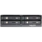 Delock 5.25" Mobile Rack for 4 x 2.5” SATA HDD / SSD Kable i adaptery/Adaptery, przejściówki Your Sports Performance