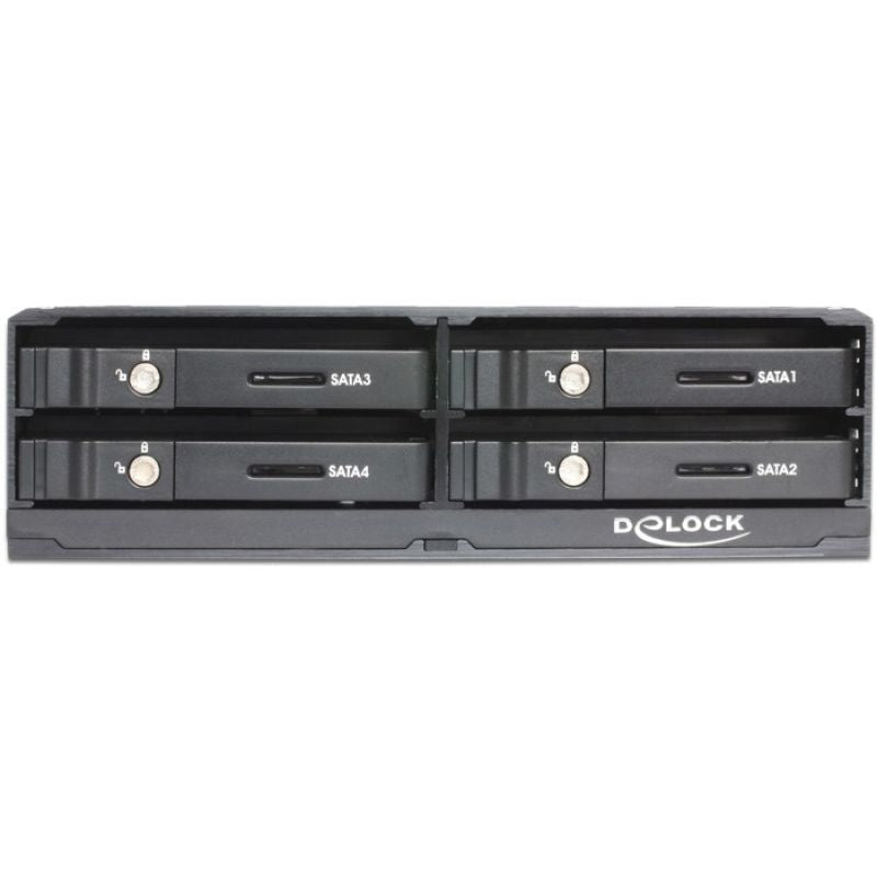 Delock 5.25" Mobile Rack for 4 x 2.5” SATA HDD / SSD Kable i adaptery/Adaptery, przejściówki Your Sports Performance