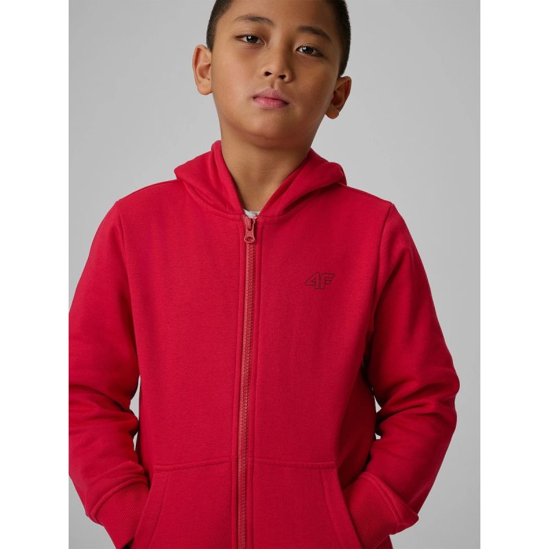Boy's regular hooded sweatshirt 4F 4FJRSS26TSWSM2749-62S 4f