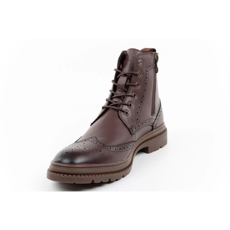 Lee Cooper men’s shoes elegant brown leather Chelsea boots