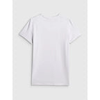 Men's plain cotton T-shirt 4F 4FWMM00TTSHM3340-10S