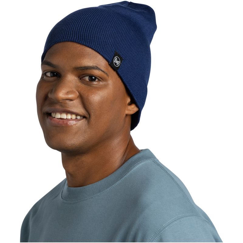 BUFF KNITTED BEANIE LILON LONG MIDNIGHT Hat