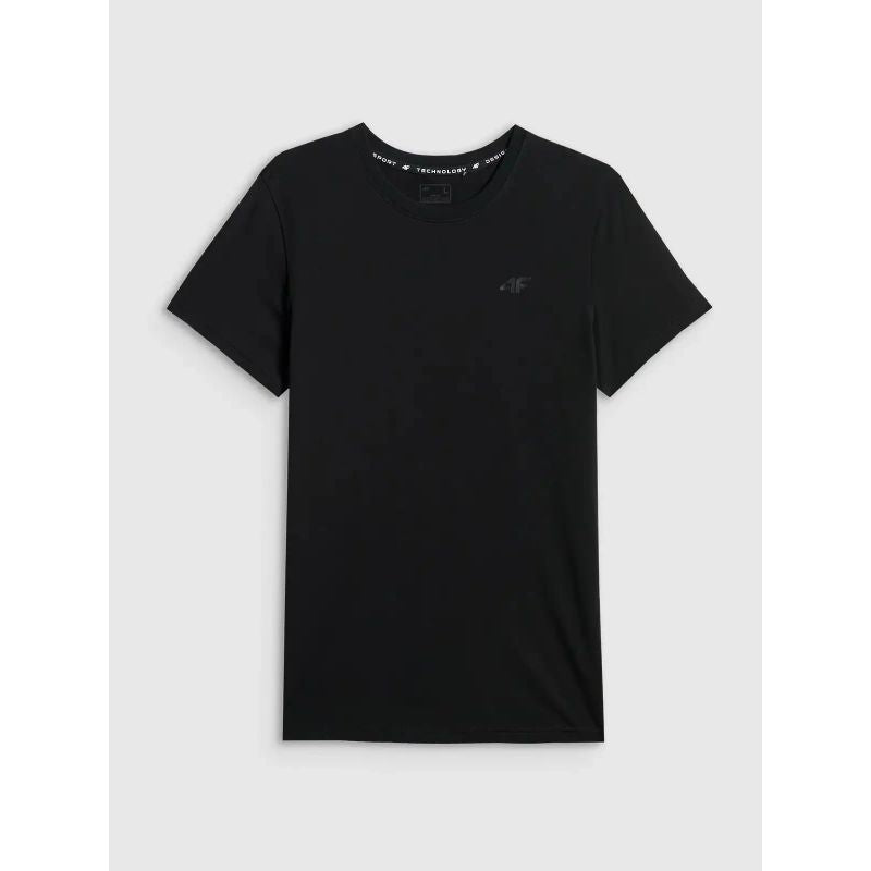 Men's plain cotton T-shirt 4F 4FWMM00TTSHM3340-20S