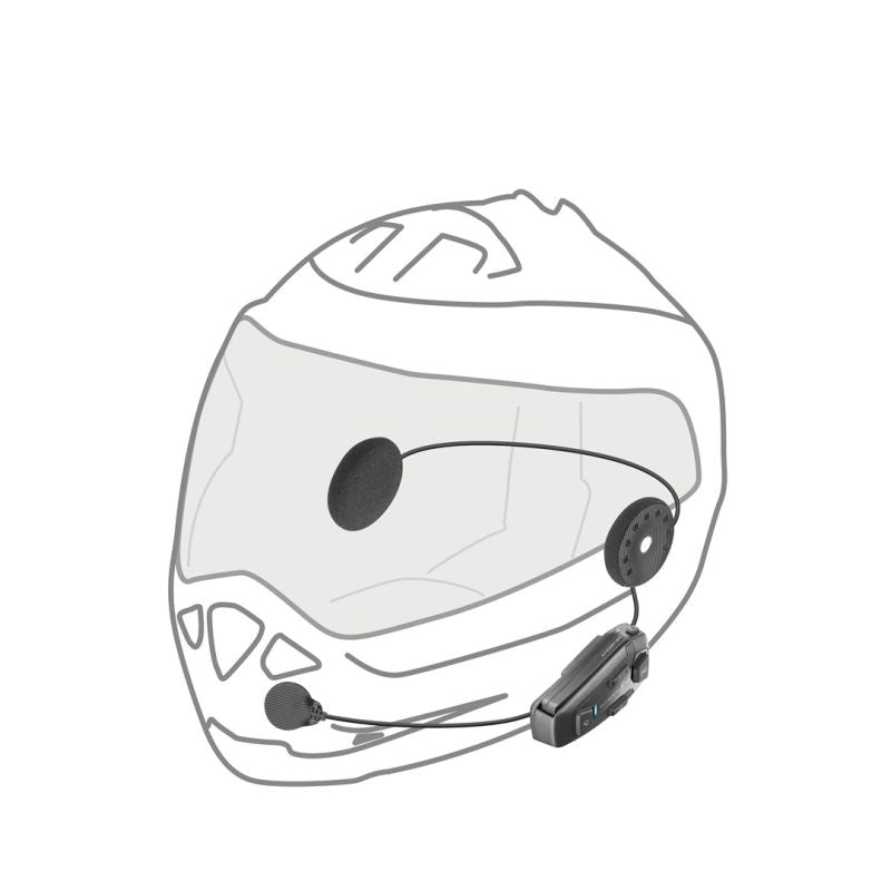 INTERPHONE U-COM 8R motorcycle intercom, set for 1 helmet In preparation Your Sports Performance