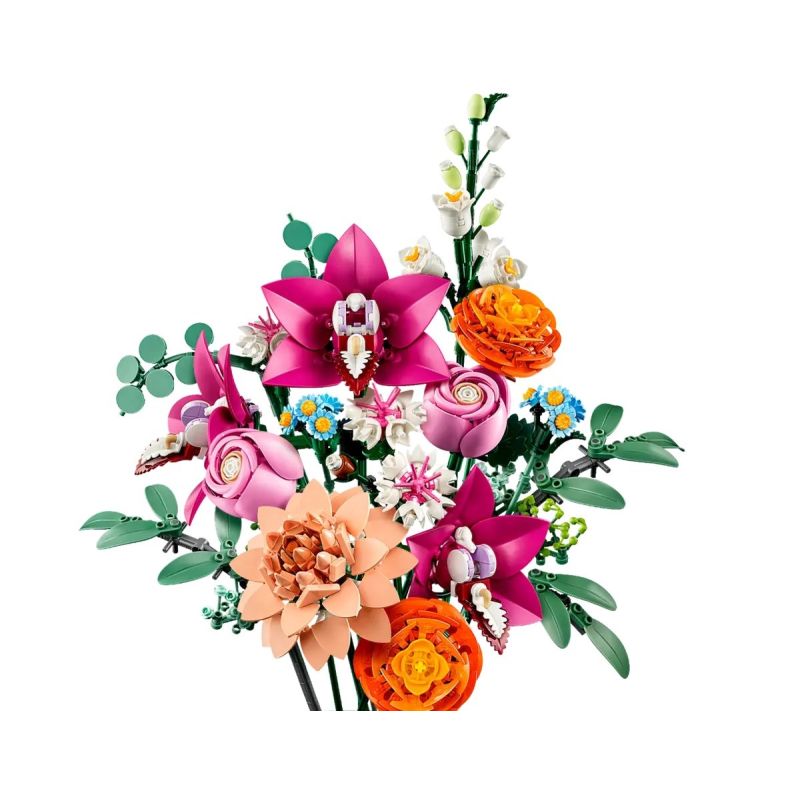 LEGO ICONS 10342 Botanicals - Beautiful Bouquet of Pink Flowers Accessories Your Sports Performance