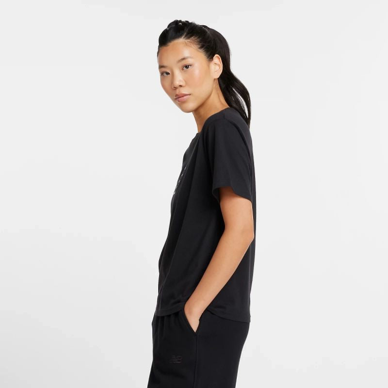 New Balance Sport Jersey Relaxed Logo W T-shirt WT43583BK Clothing/Lifestyle/T-shirts/New Balance New Balance