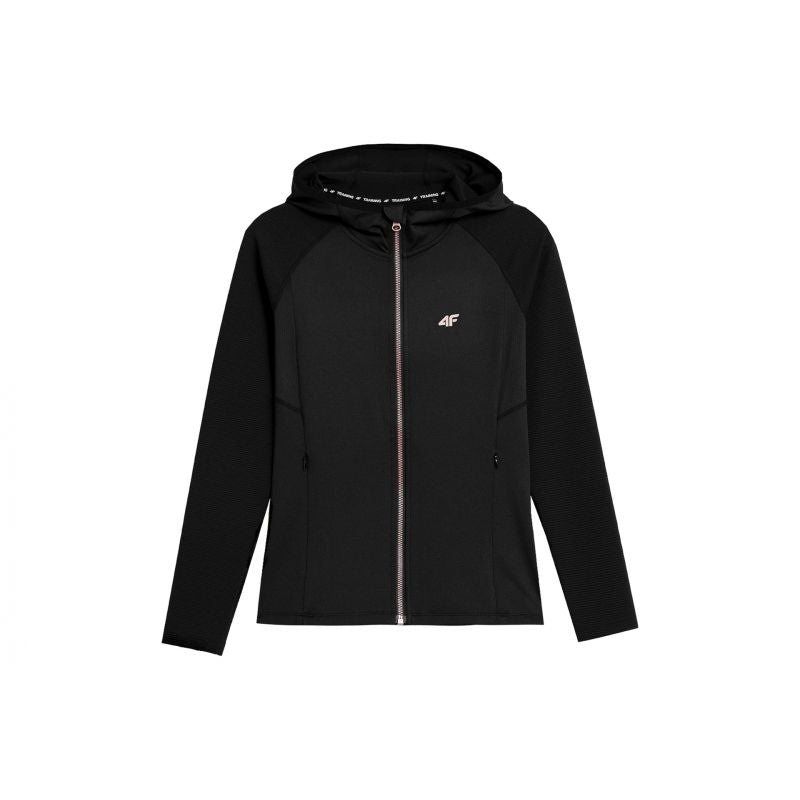 4F W sweatshirt H4Z21-BLDF012 black Clothing/Outdoor 4F