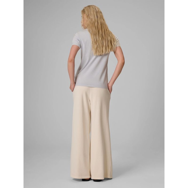 Women's wide-leg sweatpants 4F 4FRAW26TTROF2050-11S