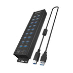 Rajd Sonic - 20-in-1 USB HUB with power supply, on/off button and mounting brackets Akcesoria GSM/Uchwyty Your Sports Performance