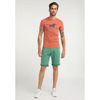 Mustang Aaron C Print M 1009522 7103 T-Shirt Clothing/Lifestyle/T-shirts/Mustang Your Sports Performance