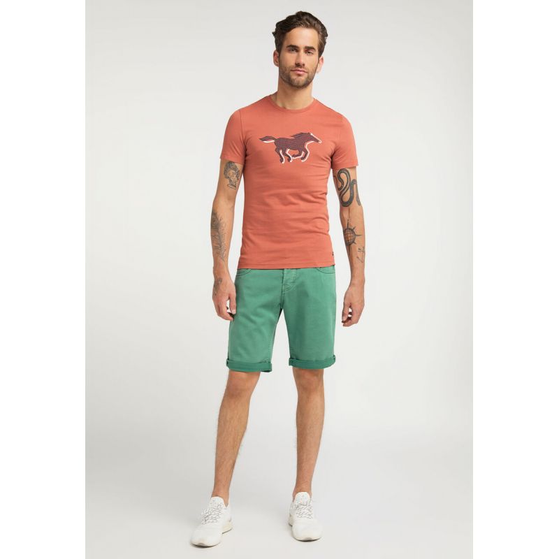 Mustang Aaron C Print M 1009522 7103 T-Shirt Clothing/Lifestyle/T-shirts/Mustang Your Sports Performance