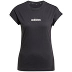 adidas Essentials Linear Cotton T-shirt W JC8238 Clothing/Lifestyle/T-shirts Adidas